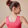 DOMYOS - Kids Girls Gym Leotard - 540, Pink