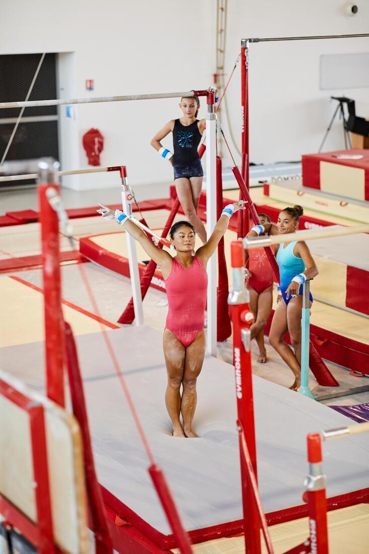 Kids Girls Gym Leotard - 540, Pink, , large image number 7
