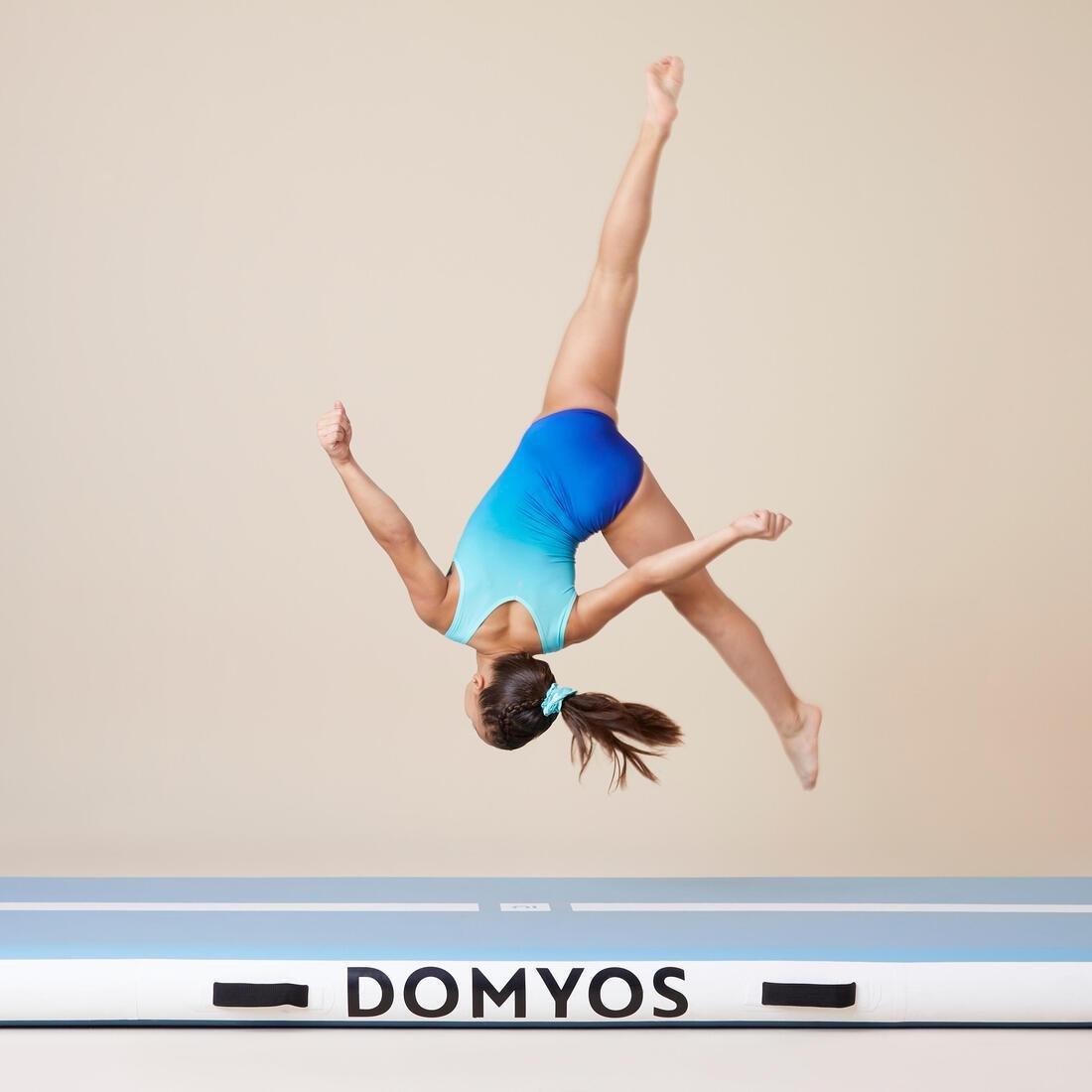 تسوق Kids Girls Gymnastics Sports Bra 500, Black DOMYOS  أزاديا الإمارات  العربية المتحدة