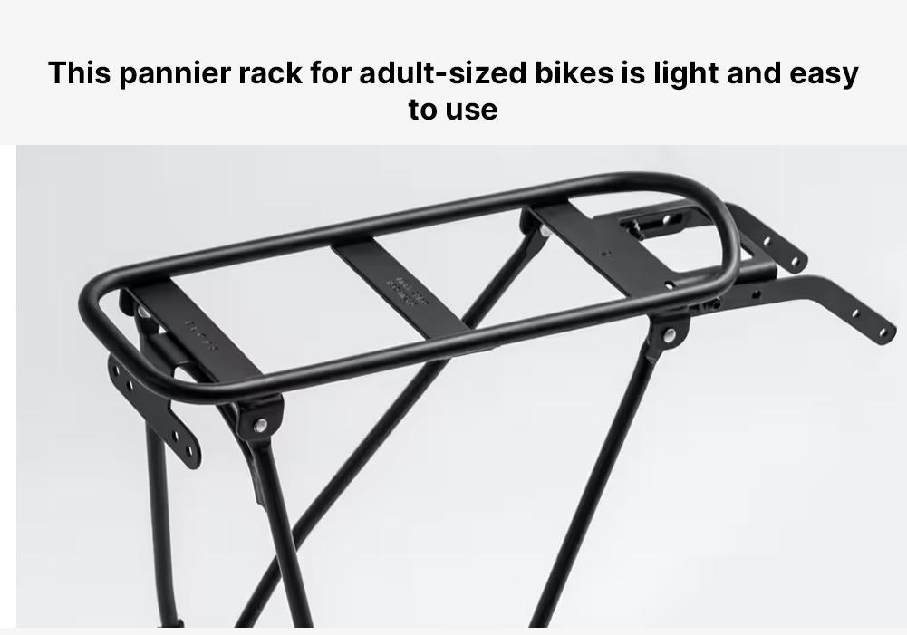 Bike Pannier Rack - 500 26-28 Disc, No Color, large image number 9