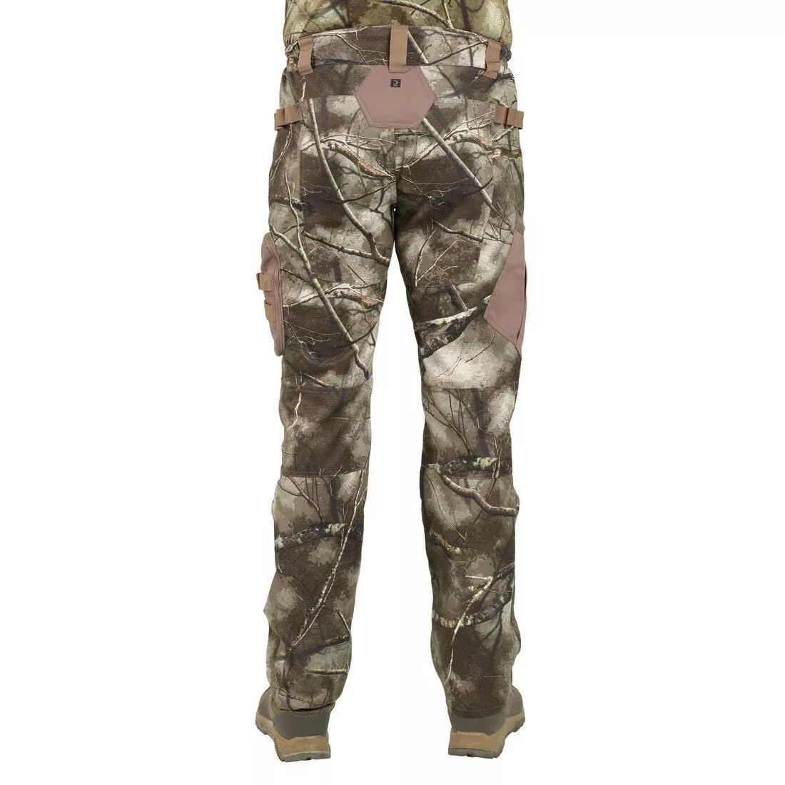 Breathable Hunting Trousers Treemetic 500 Camouflage, Multicolour, No Color, large image number 2