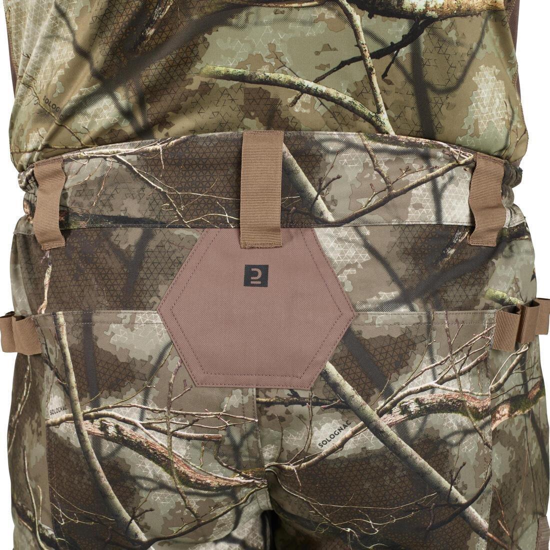 Breathable Hunting Trousers Treemetic 500 Camouflage, Multicolour, No Color, large image number 4