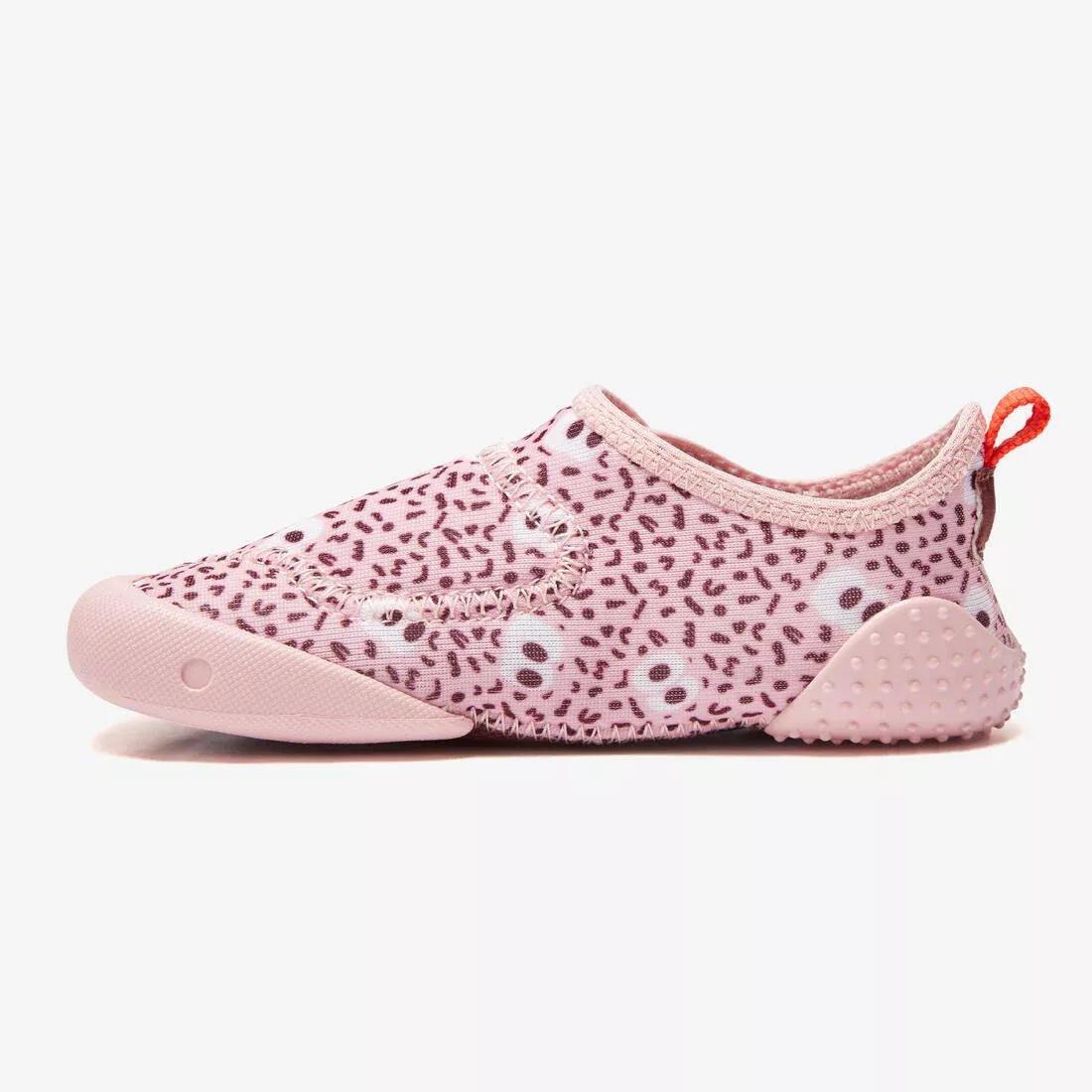 OLD PINK Kids' Baby Light Breathable Bootees - Blue Print, , medium