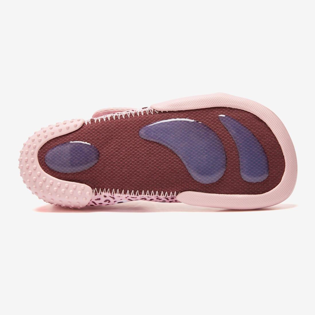 OLD PINK Kids' Baby Light Breathable Bootees - Blue Print, , large image number 5