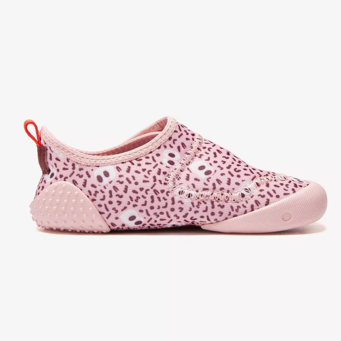 OLD PINK Kids' Baby Light Breathable Bootees - Blue Print, , large image number 6