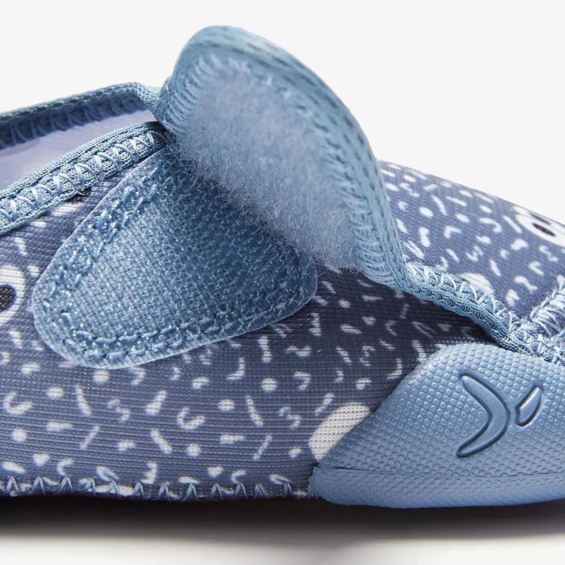 OLD PINK Kids' Baby Light Breathable Bootees - Blue Print, , large image number 10