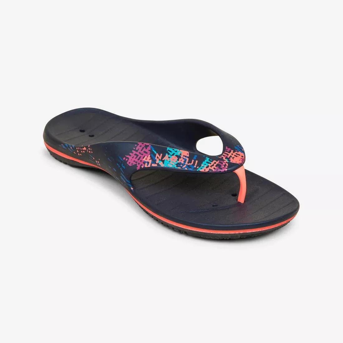 Women Poolside Flip-Flops - Tonga 500, Navy, , medium