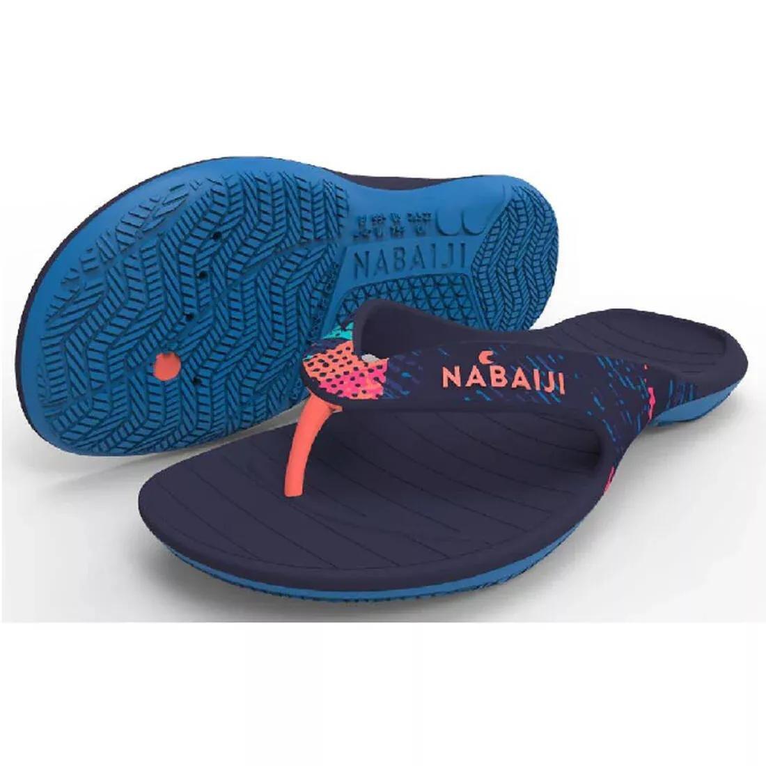 Women Poolside Flip-Flops - Tonga 500, Navy, No Color, large image number 3