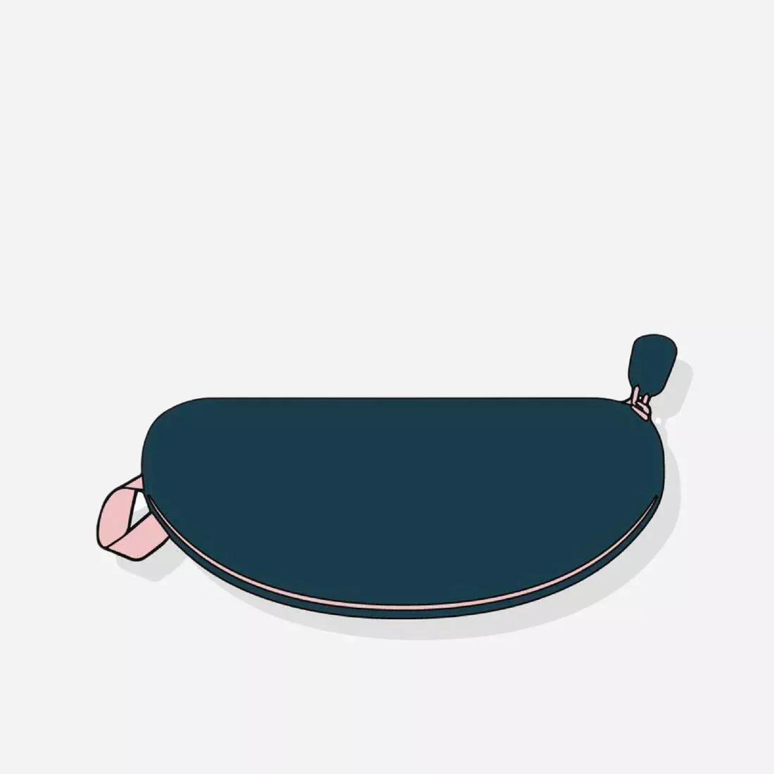 Kids Rigid Sunglasses Case, Black, No Color, large image number 1