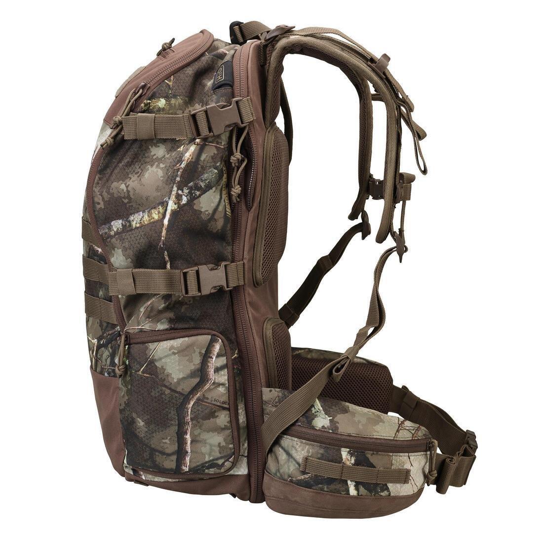 X-Access Compact Country Sport Backpack - 45 Litre Treemetic Camouflage, Khaki, No Color, large image number 4