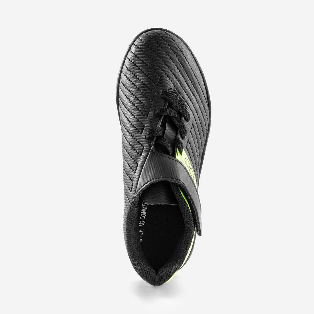Kids Boys Rip-Tab Turf Football Boots - 100 Easy Tf, Black, No Color, large image number 5