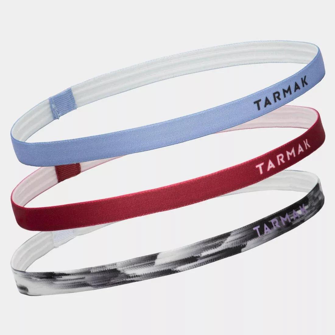 TARMAK--HAIRBAND W PURPLE-RED- BLACK/WHITE, 5401_000, large image number 0