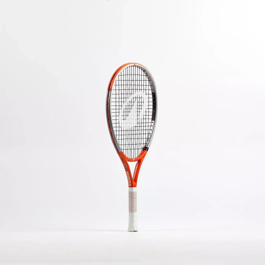Kids Unisex Tennis Racket Easy Comp 23", Red, No Color, large image number 5