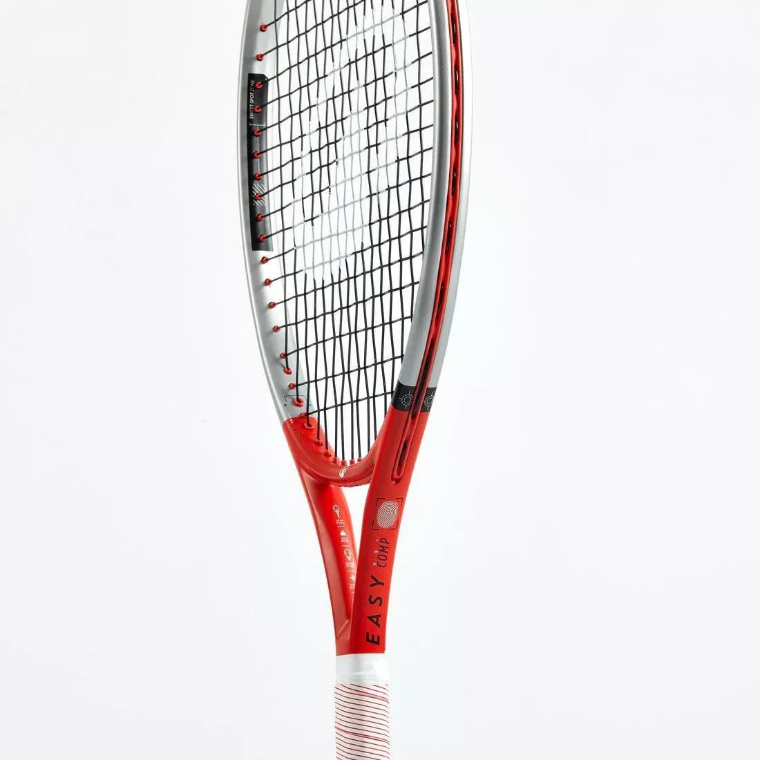 Kids Unisex Tennis Racket Easy Comp 23", Red, No Color, large image number 13