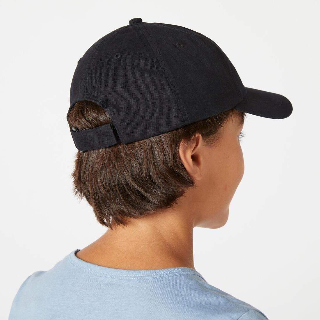 Kids Boys Gym Cap - W100 Print, Black, No Color, large image number 5