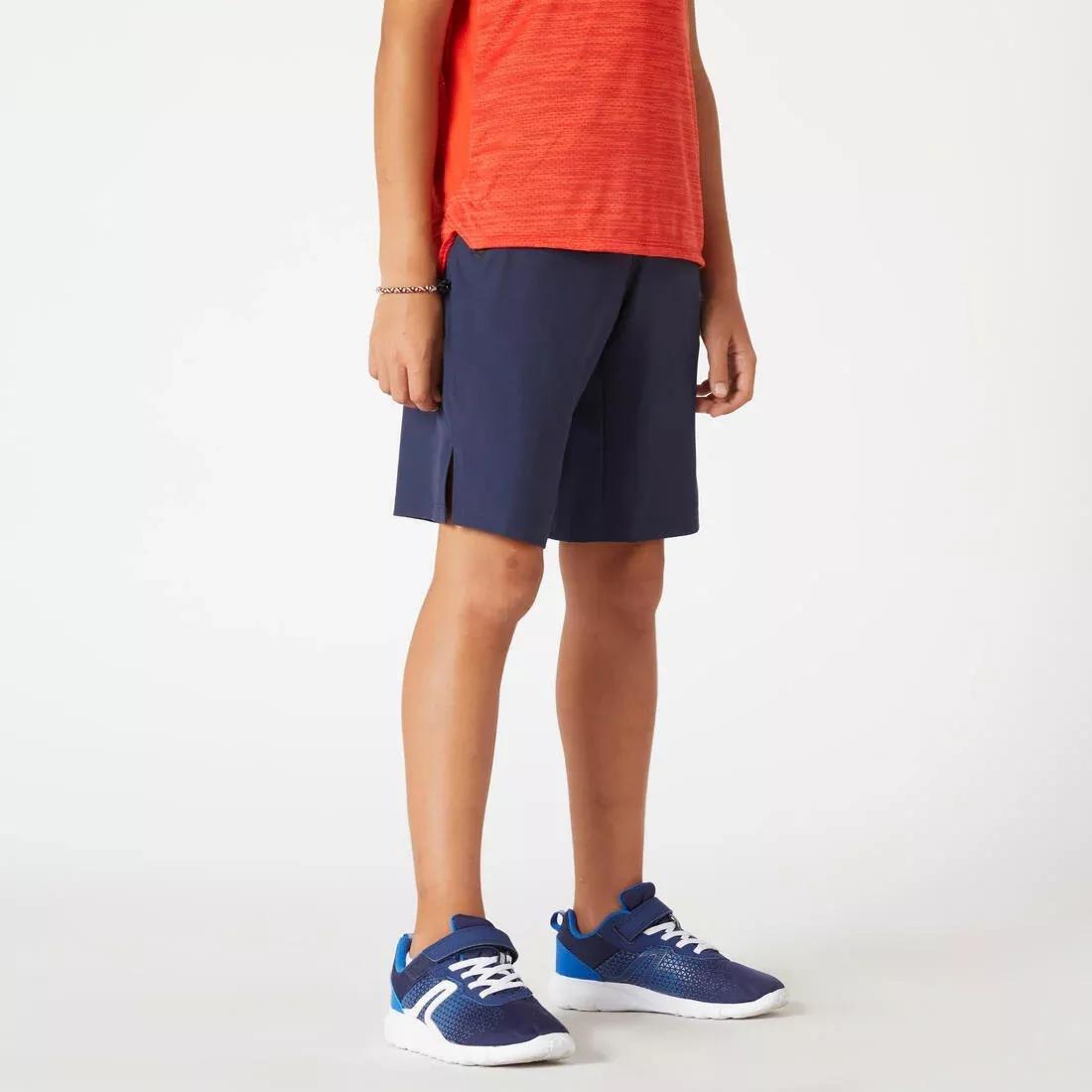 Kids Boys Breathable Gym Shorts - W900, Blue, , large image number 2