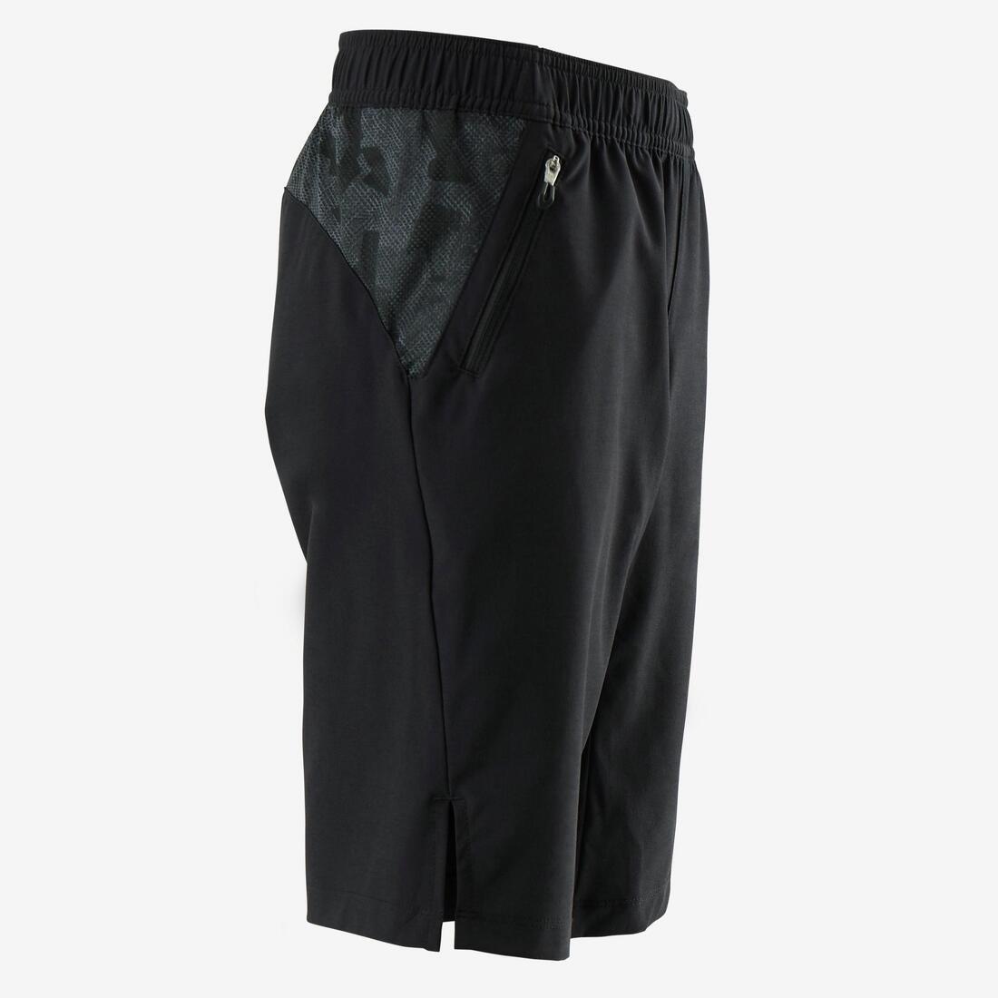 Kids Boys Breathable Gym Shorts - W900, Blue, , large image number 3