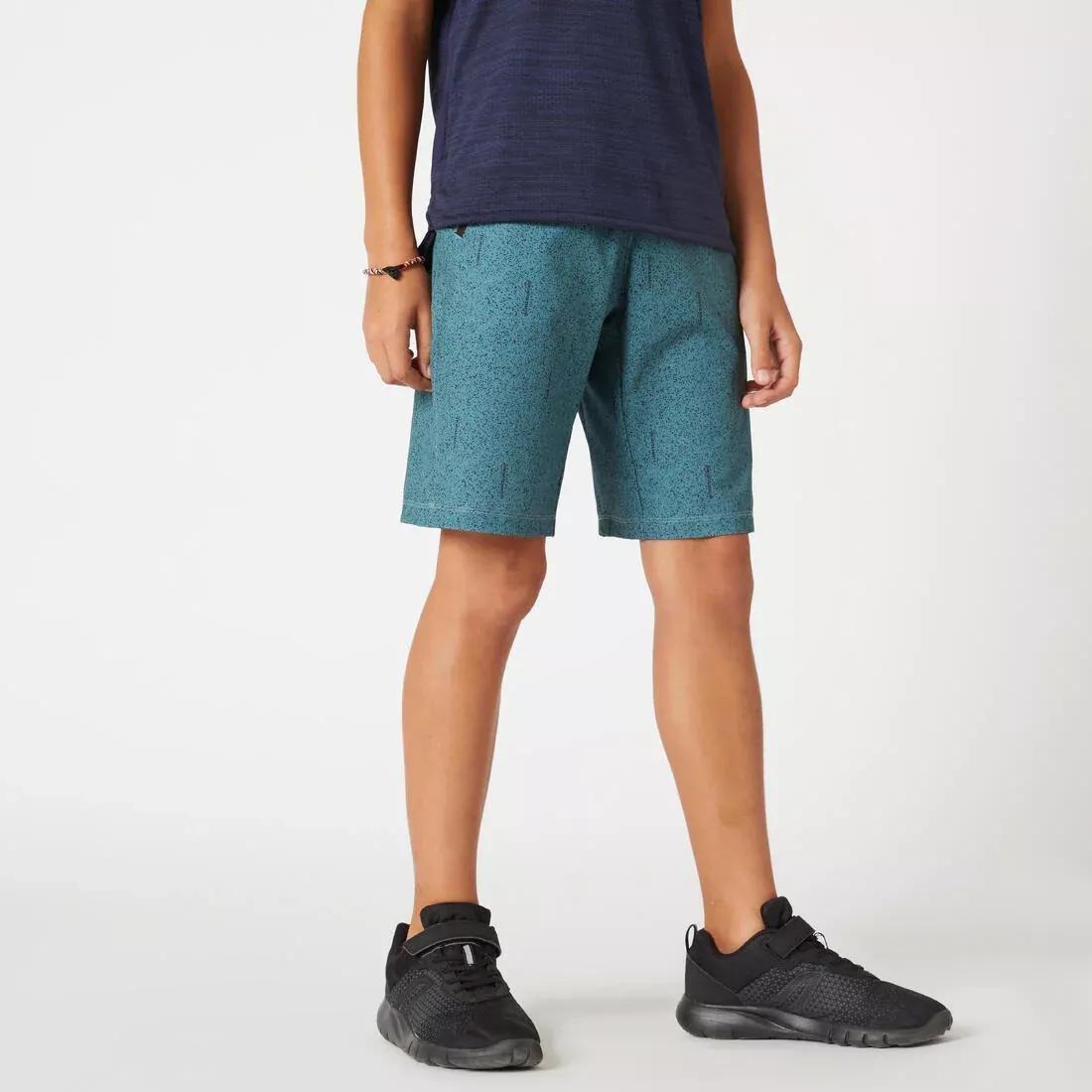 Kids Boys Breathable Gym Shorts - W900, Blue, , large image number 5