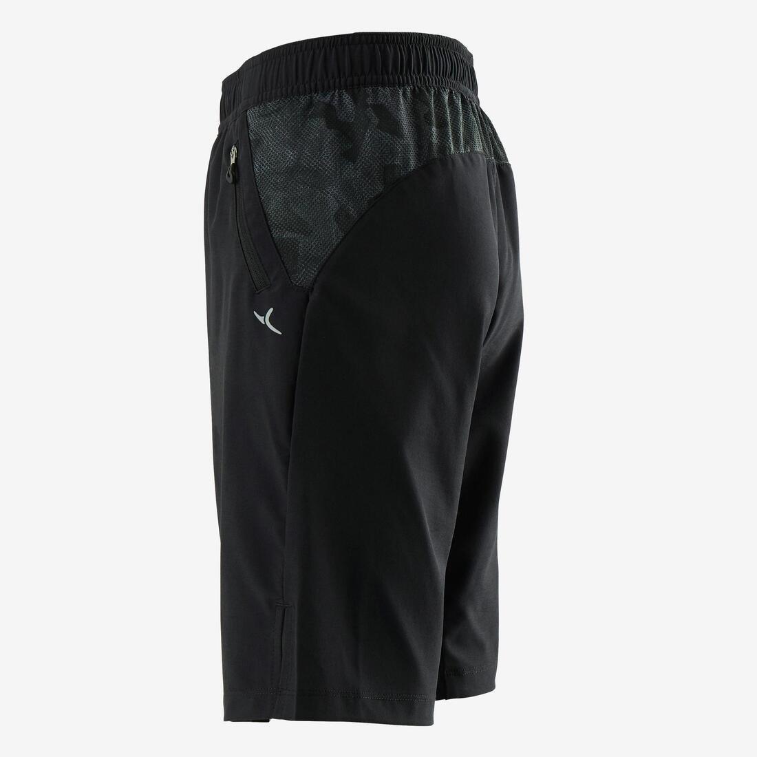 Kids Boys Breathable Gym Shorts - W900, Blue, , large image number 6