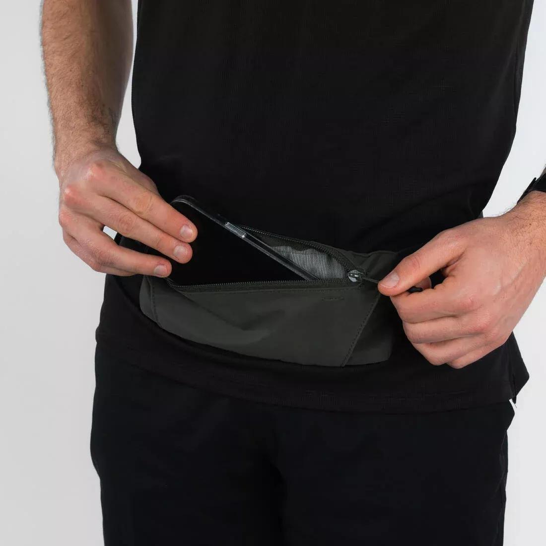 KIPRUN - Basic Running Phone Belt, Black