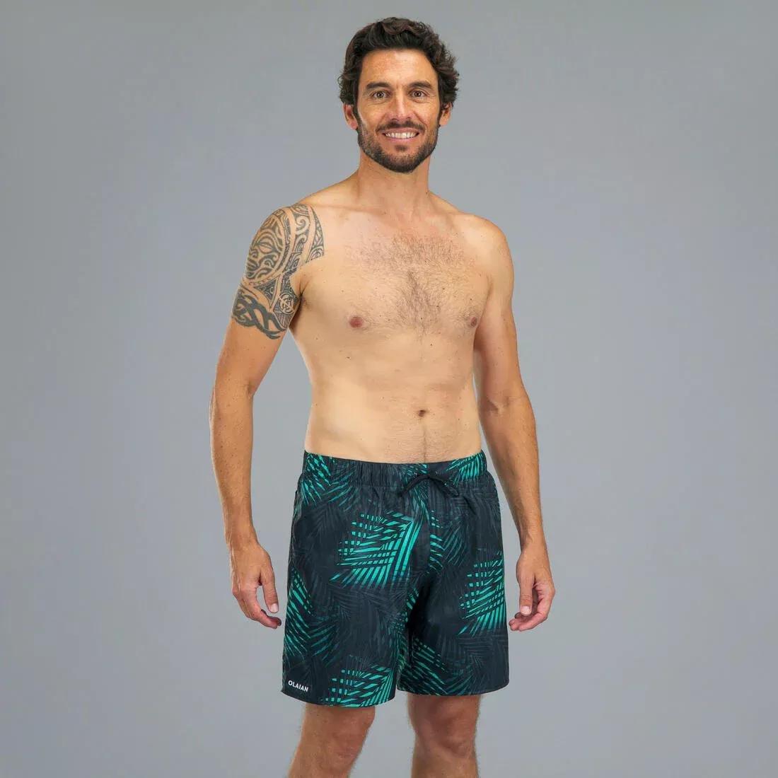 Surfing Standard Boardshorts - 100 Nico, Green, No Color, large image number 8