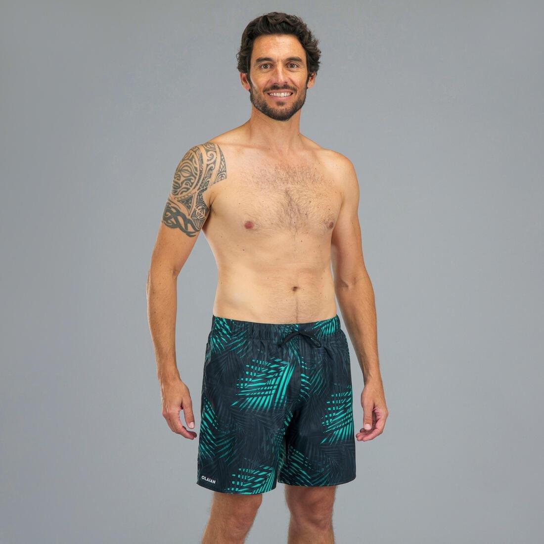 Surfing Standard Boardshorts - 100 Nico, Blue, No Color, large image number 8