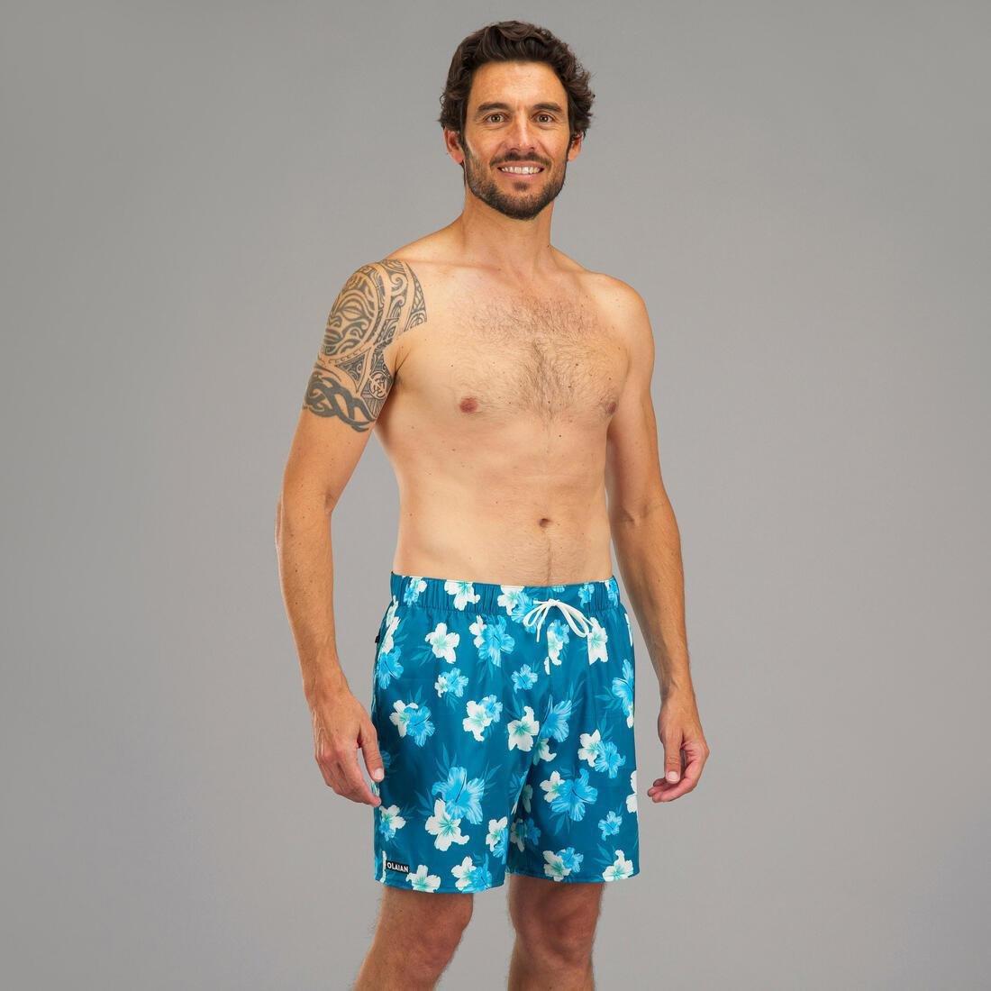 Surfing Standard Boardshorts - 100 Nico, Blue, No Color, large image number 9