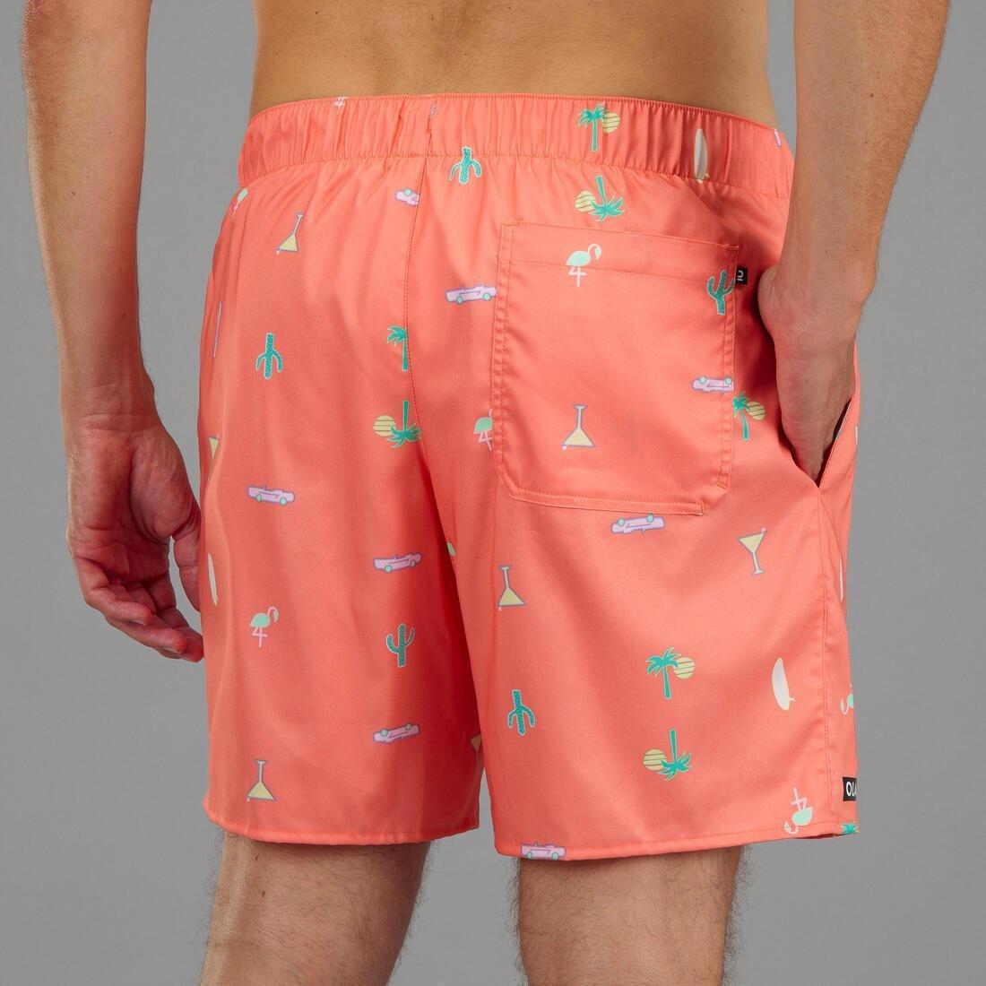 Surfing Standard Boardshorts - 100 Nico, Red, , large image number 5