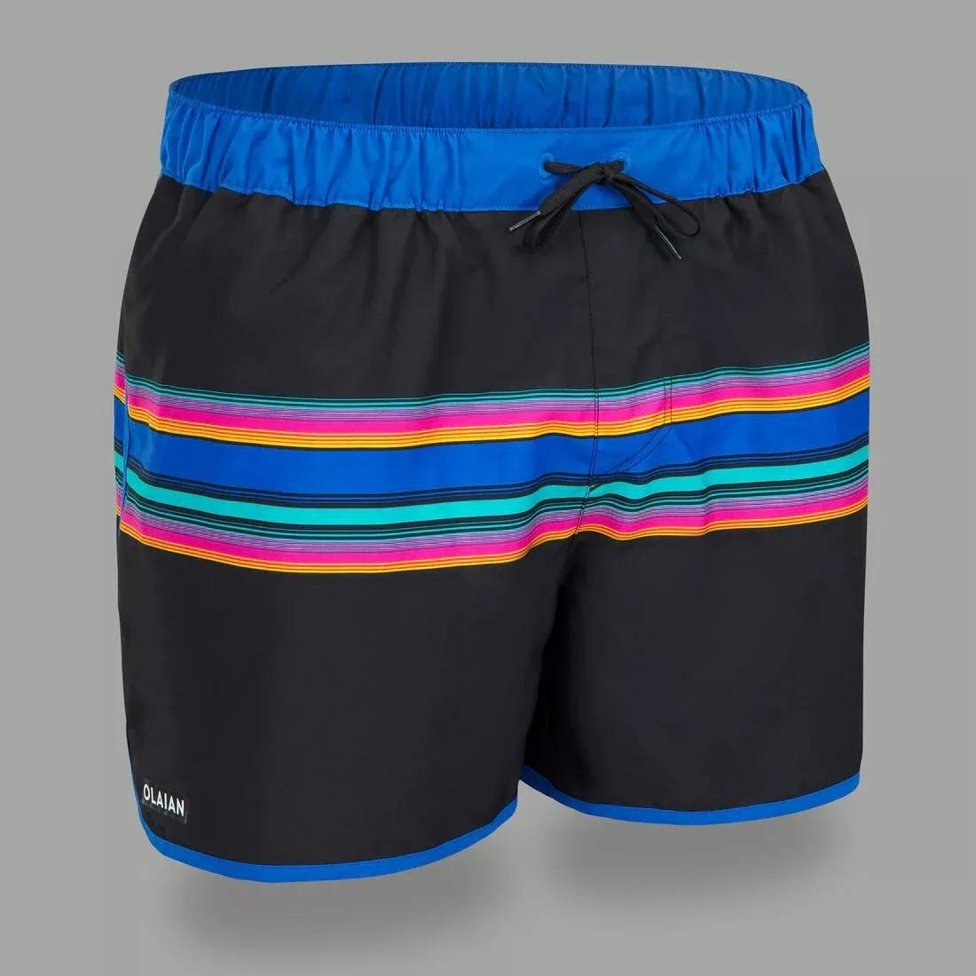 Surfing Short Boardshorts - 100, Black, No Color, large image number 3