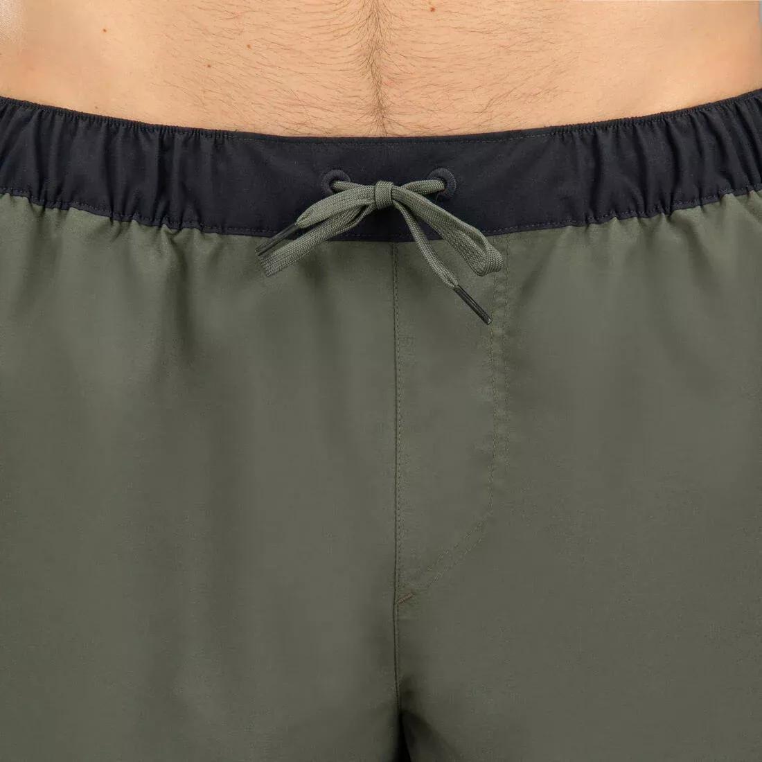 Men Surfing Short Boardshorts - 100 Sun Stripe, Black, , large image number 9