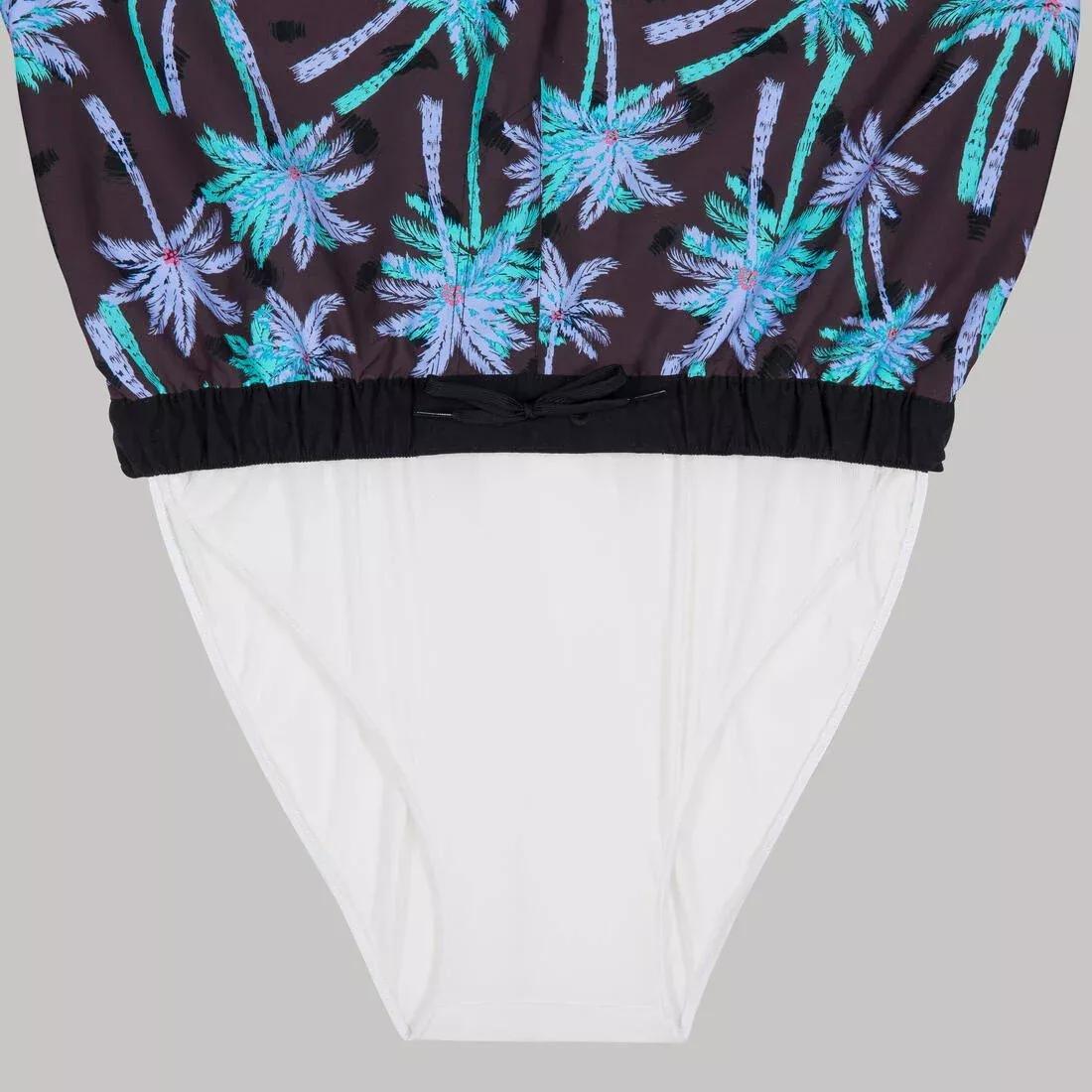 Men Surfing Short Boardshorts - 100 Sun Stripe, Black, , large image number 14