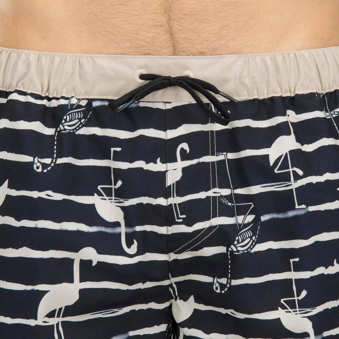 BLACK Surfing Short Boardshorts 100 - SUNSTRIPE, No Color, large image number 7