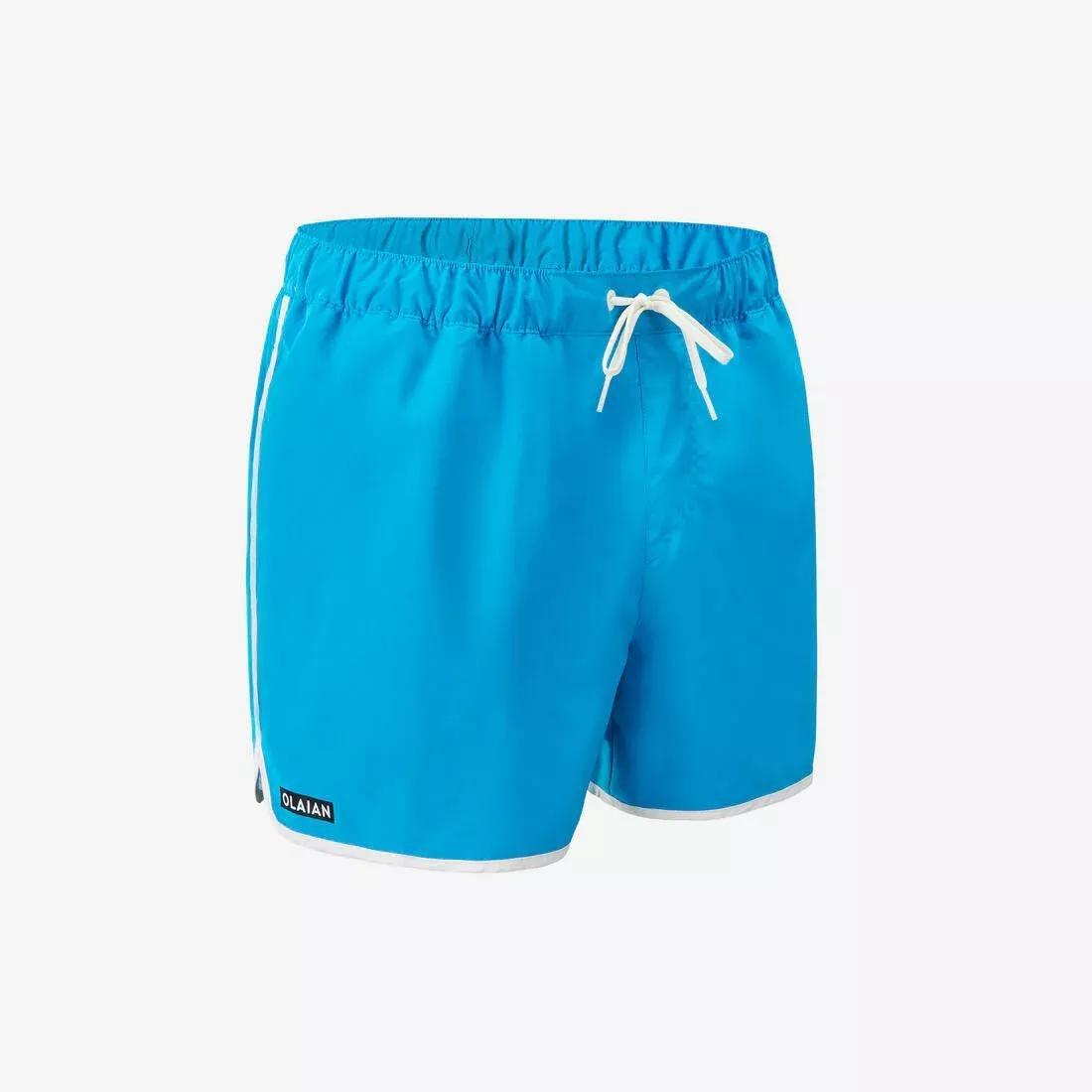 Men Surfing Short Boardshorts - 100 Sunstripe, Blue, No Color, large image number 0