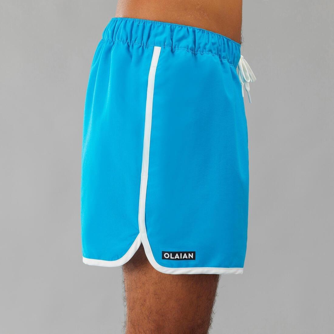 Men Surfing Short Boardshorts - 100 Sunstripe, Blue, No Color, large image number 7