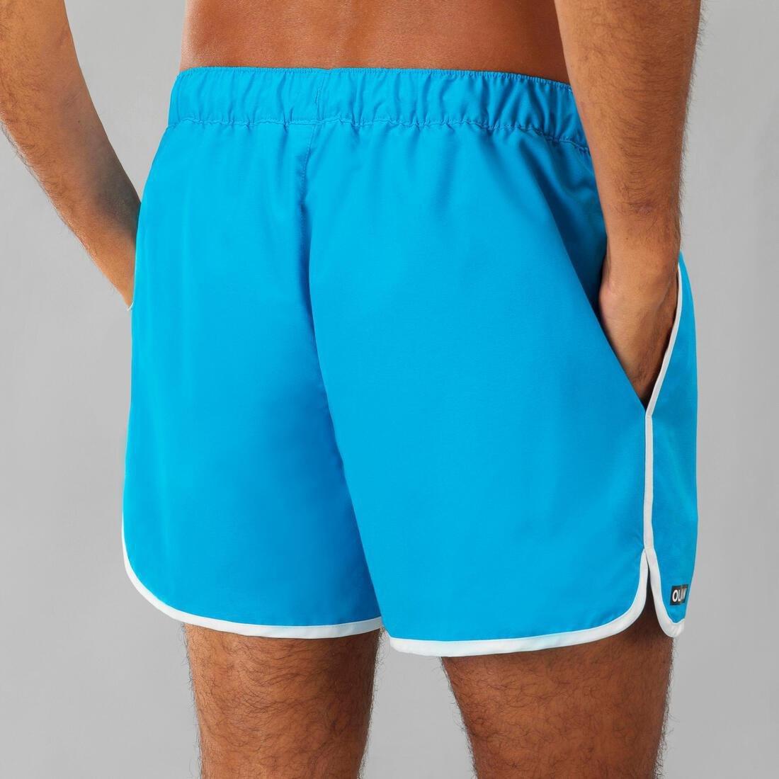 Men Surfing Short Boardshorts - 100 Sunstripe, Blue, No Color, large image number 8