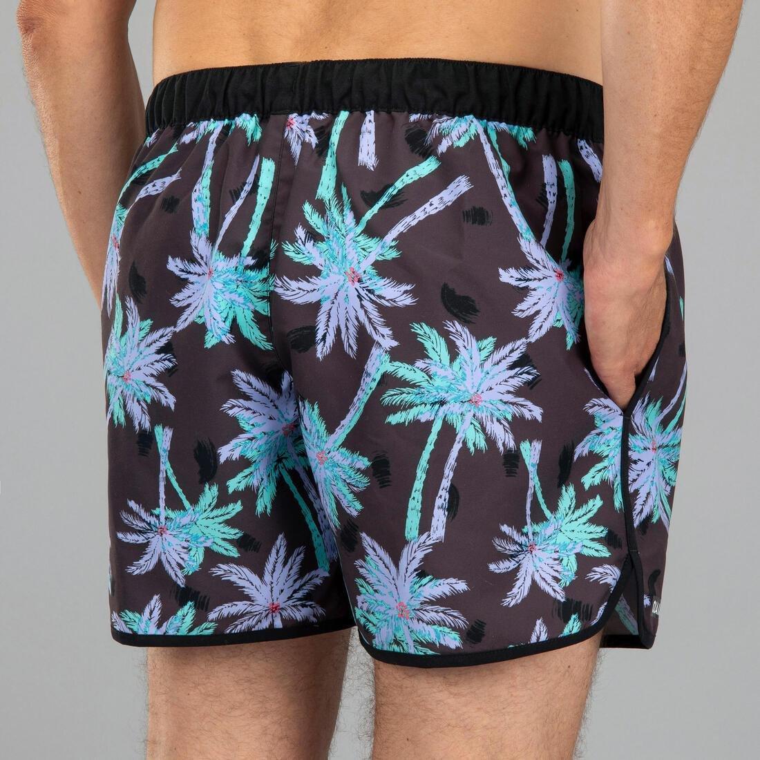 Surfing Short Boardshorts - 100 Sunstripe, Khaki, , large image number 5