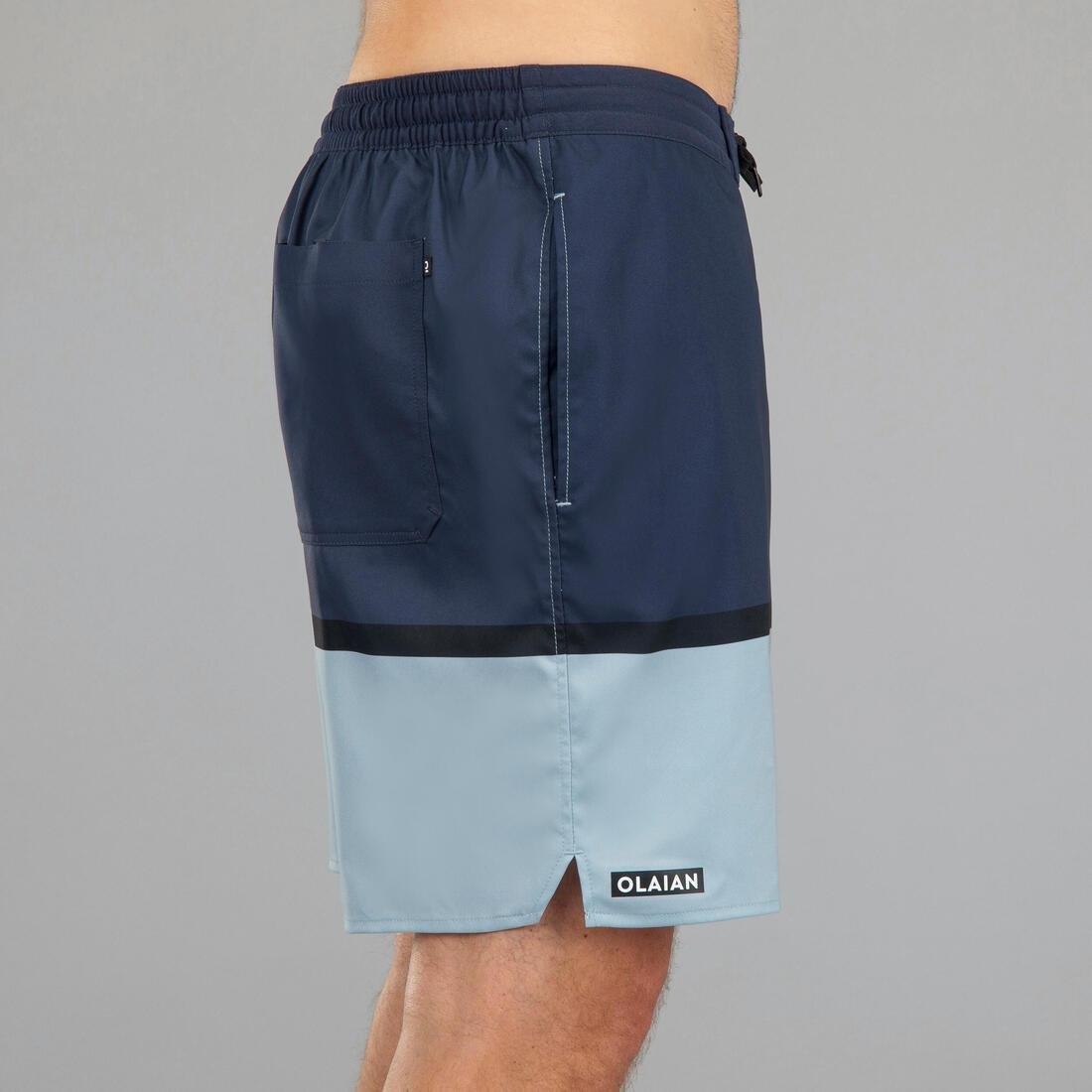 Surfing Long Boardshorts - 100 Symbol, Black, No Color, large image number 2