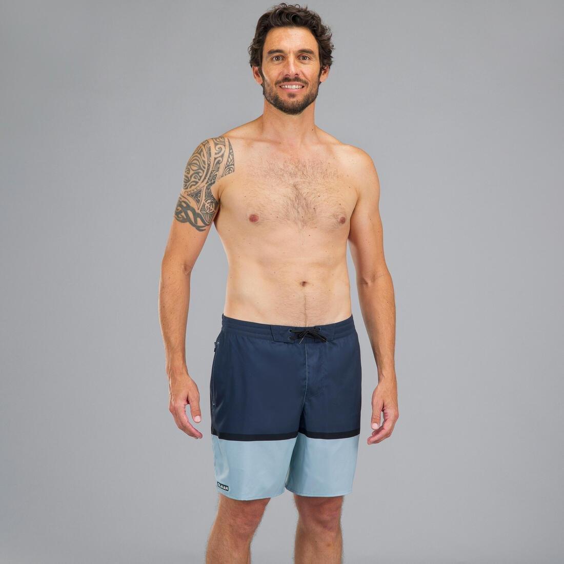 Surfing Long Boardshorts - 100 Symbol, Black, No Color, large image number 14