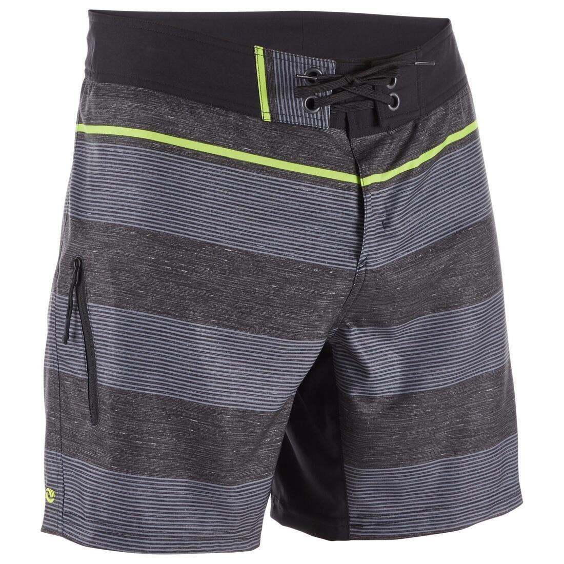 OLAIAN - Surfing Short Boardshorts - 500 Summer, Black