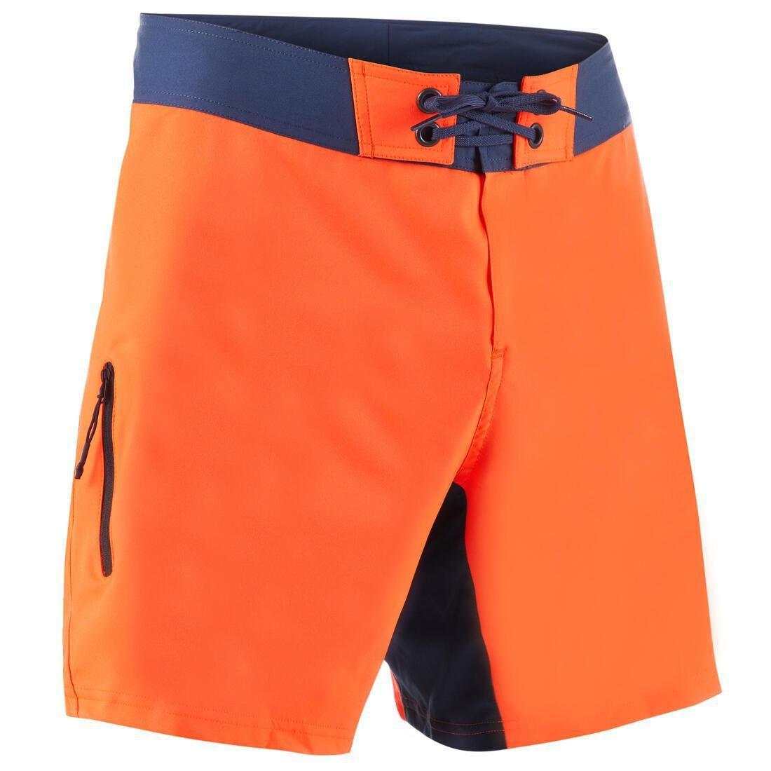 Surfing Short Boardshorts - 500 Summer, Grey, , large image number 3