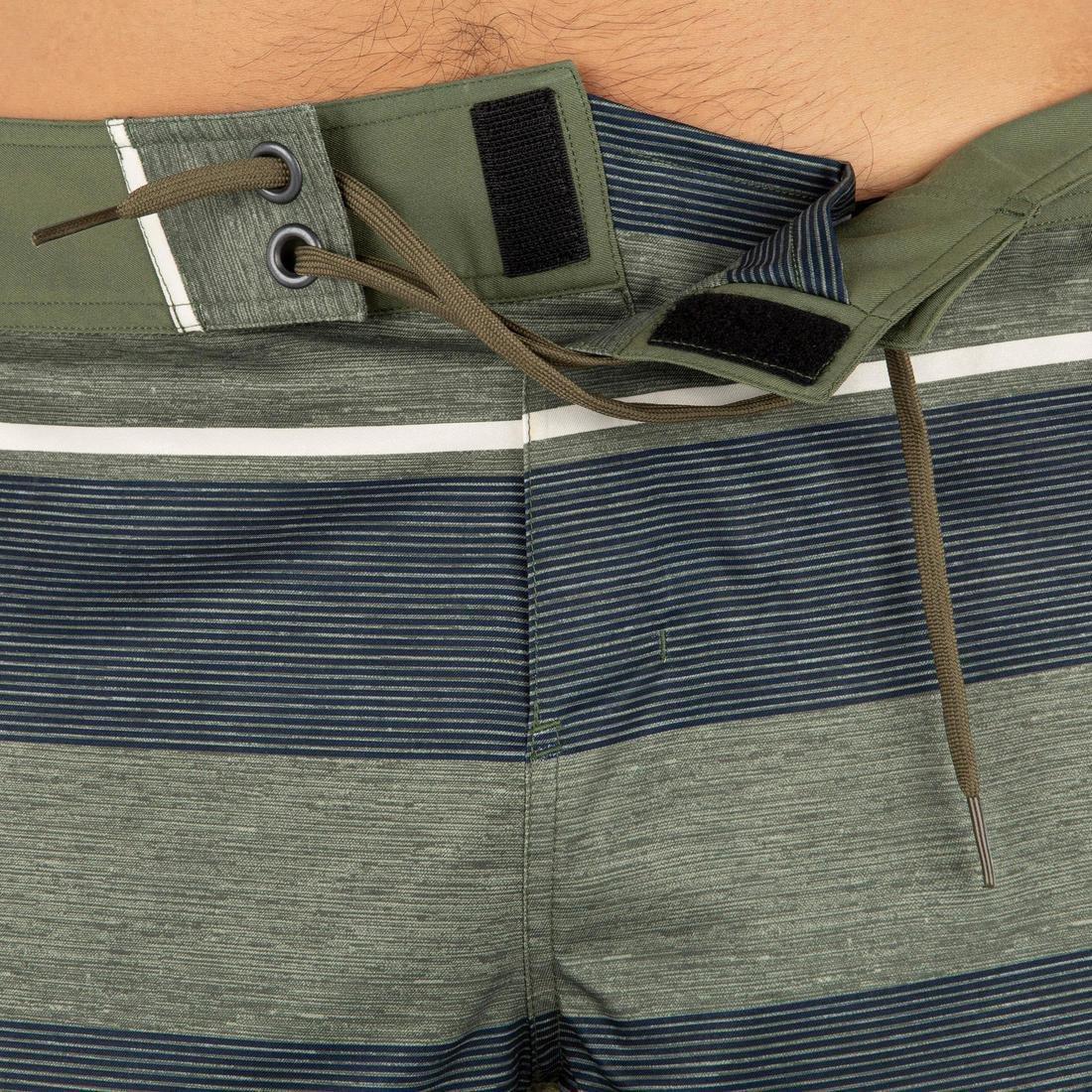 Surfing Short Boardshorts - 500 Summer, Grey, , large image number 14