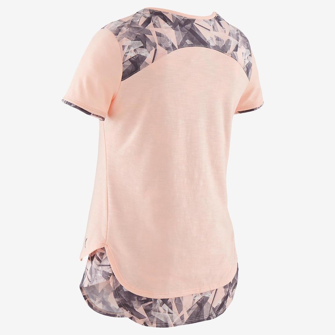 Kids Girls 2-In-1 Breathable T-Shirt, Pink, No Color, large image number 14