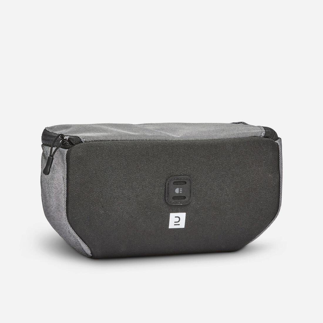 Kids Handlebar Bike Bag, Black, No Color, large image number 6