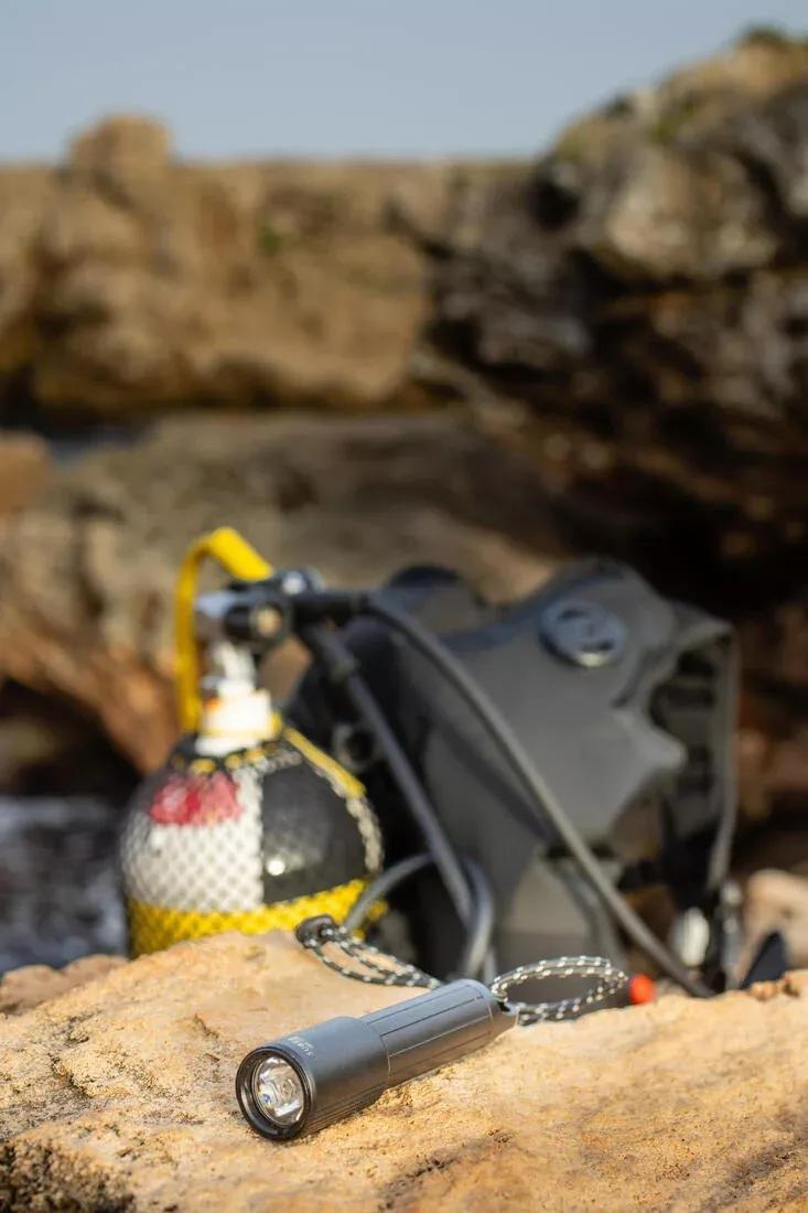 DEFAULT Scuba Diving torch 1,000 lm black, No Color, large image number 7