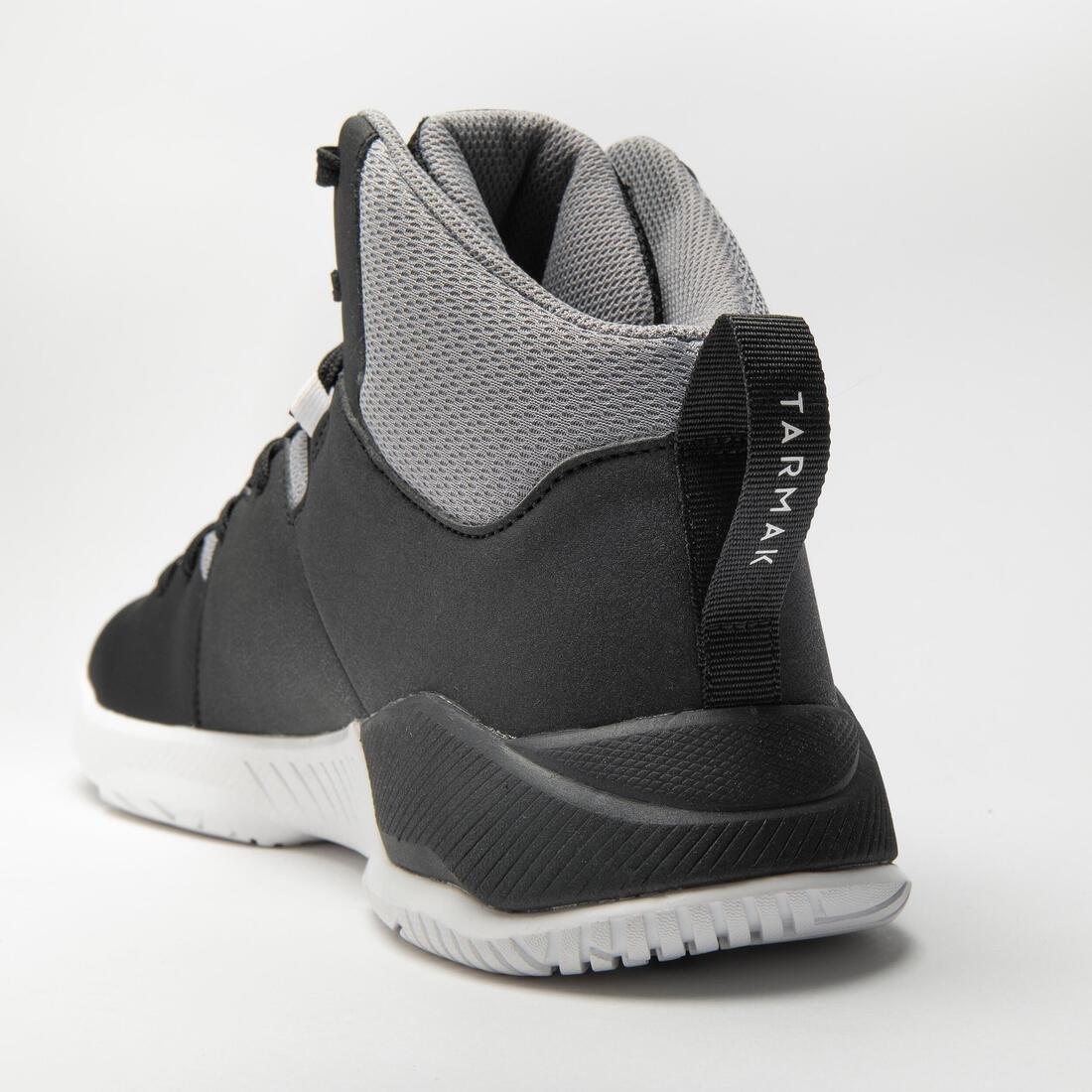 Adults Beginner Basketball Shoes - Protect 120, Grey, No Color, large image number 6