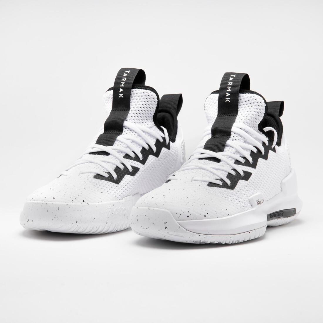 Adult Low-Rise Basketball Shoes - Fast 500, White, , large image number 1