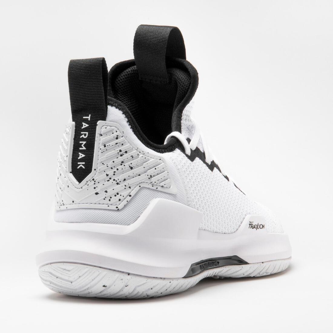 Adult Low-Rise Basketball Shoes - Fast 500, White, , large image number 3