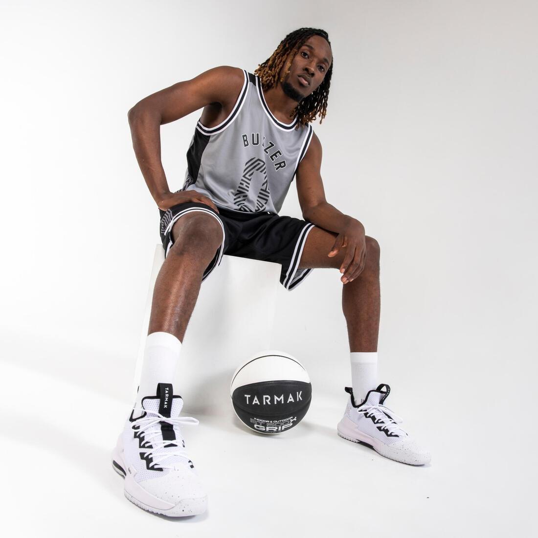 Adult Low-Rise Basketball Shoes - Fast 500, White, , large image number 6