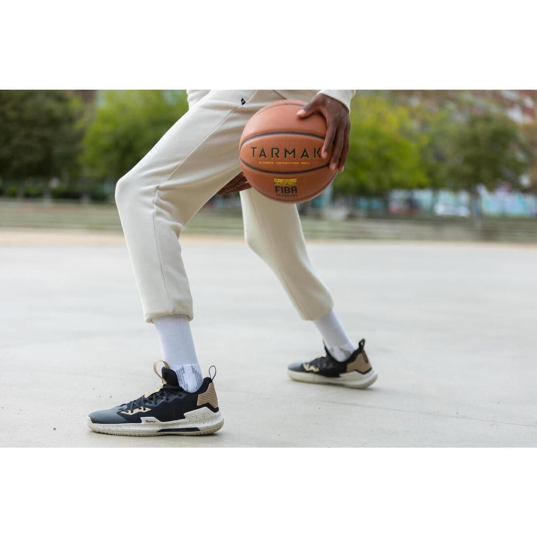 Adult Low-Rise Basketball Shoes - Fast 500, White, , large image number 12