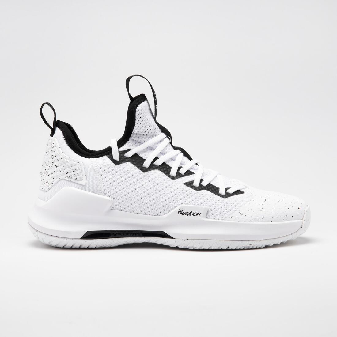 Adult Low-Rise Basketball Shoes - Fast 500, White, , large image number 14